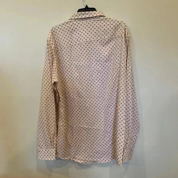 Mens Alfani Refined Woven Button Down NWT - B5 - Picture 3 of 7